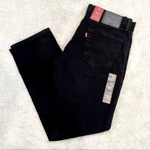 LEVI’S 511 slim black jeans 34 x 30 BNWT